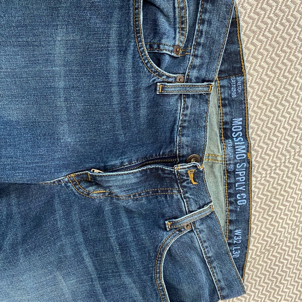 Mossimo Supply Co. Jeans, Blue, Slim Stretch Fit, Low Rise W30, L30 - Picture 5 of 5